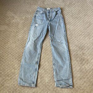 Citizen's of Humanity Eva Jean Light Wash Baggy High Rise Size 23